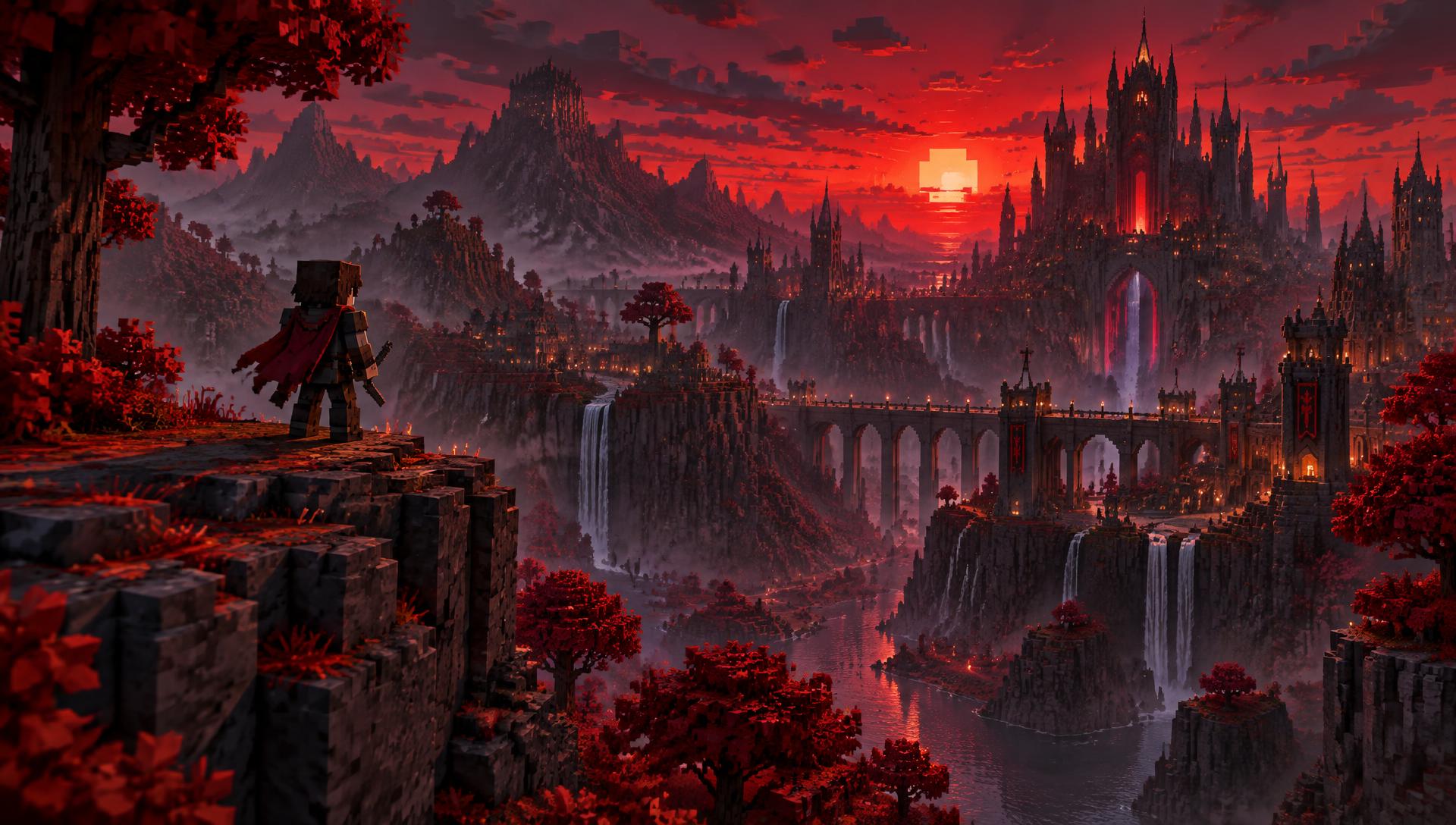 Red Horizon — wallpapers design